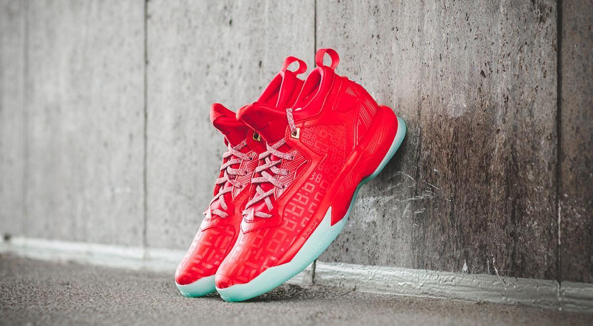 Adidas lillard 4 clearance red